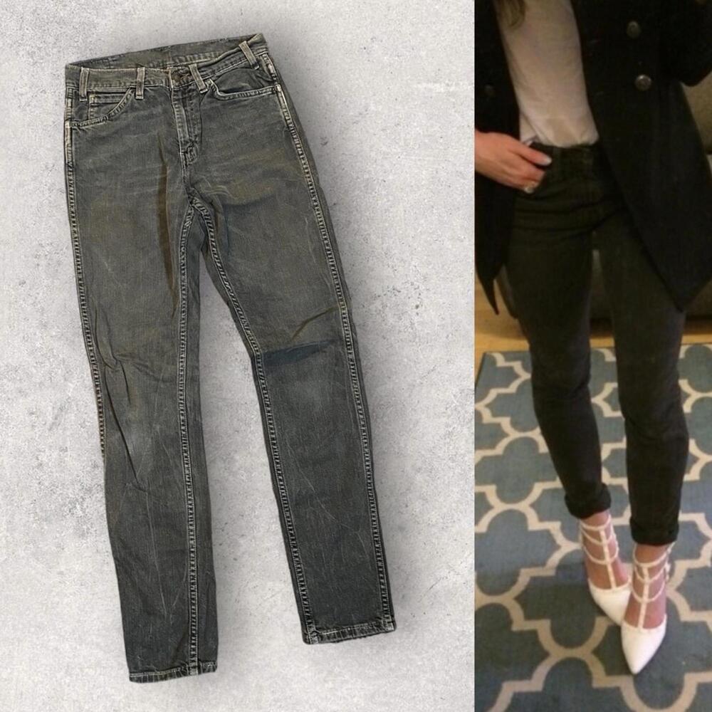 LEVI’S VINTAGE CLOTHING 1966 606 JEAN - Sz 26 - Orange Tag